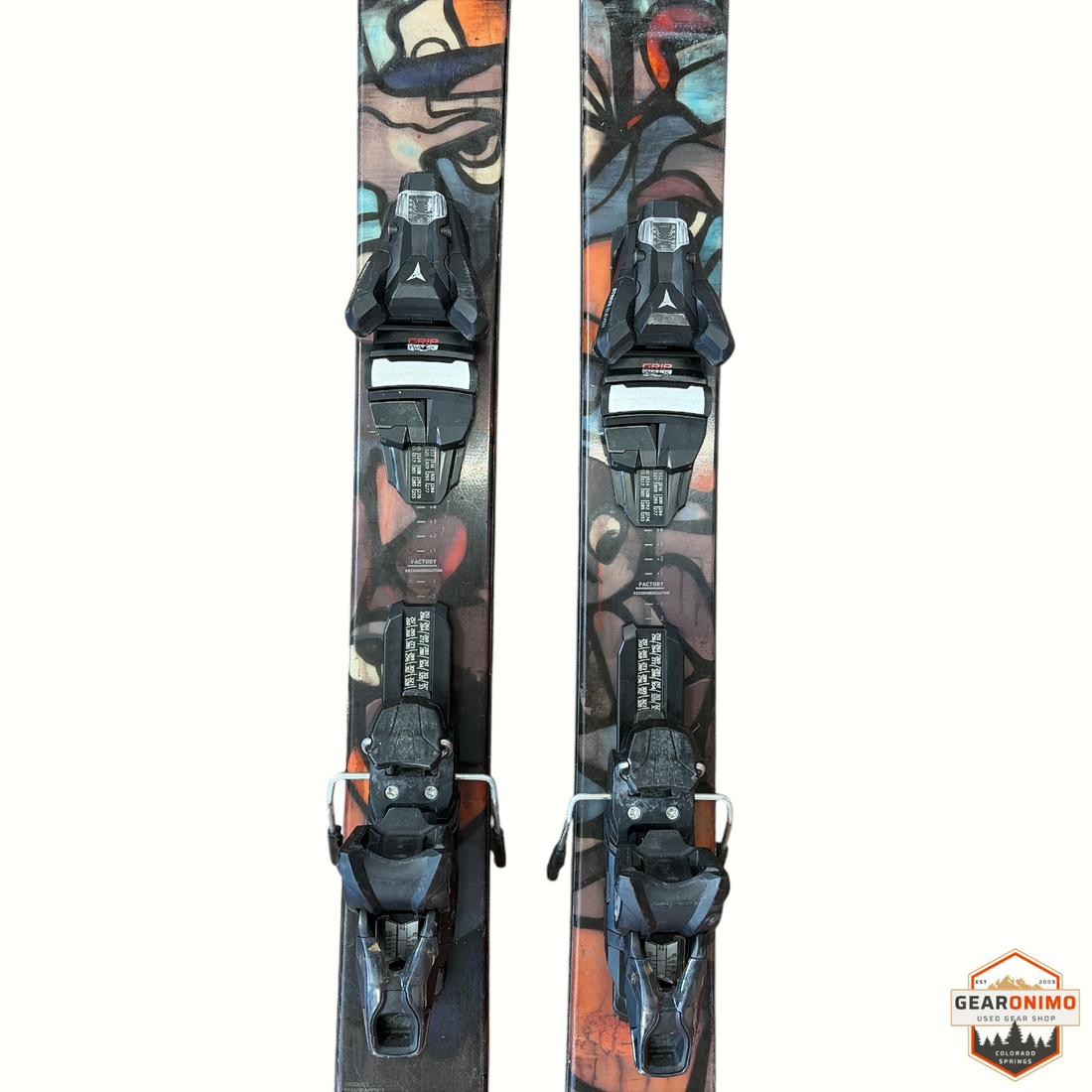 Atomic Bent Chetler 100 Skis With Atomic Strive 11 Bindings - 172 cm