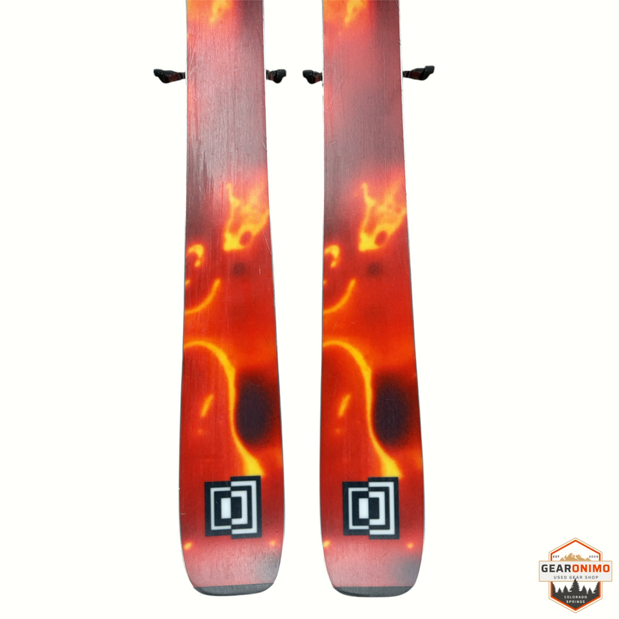 K2 Mindbender 89 Ti Skis with Marker Squier TCX 13 Bindings - Size 158cm