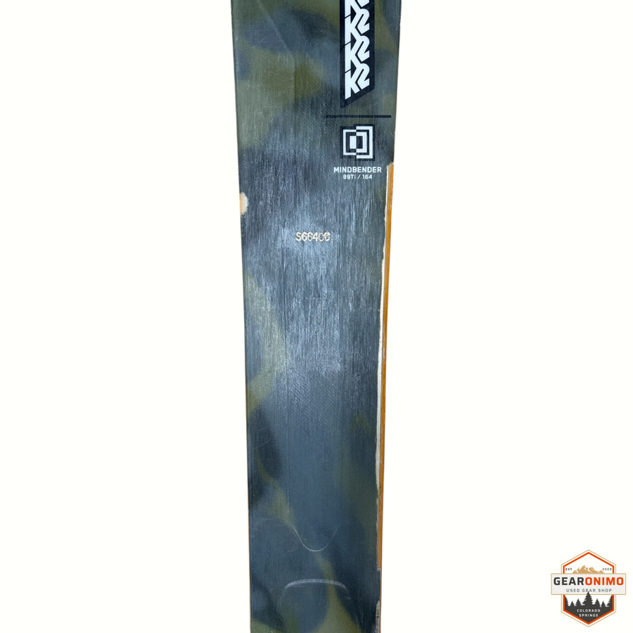 K2 MindBender 89ti Ski with Marker Griffon 13 Bindings - Size 164cm