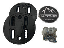 Altitude Boardwerx Snowboard  Bindings - LG/XL (White) - image 4