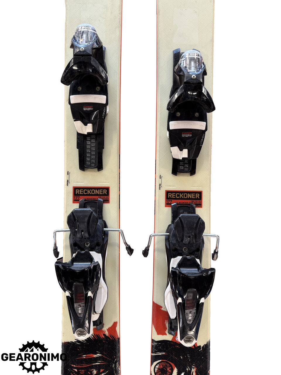 K2 Reckoner 112 with Look SPX 12 Bindings - 177cm - image 2