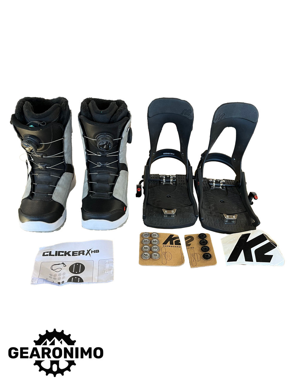 K2 Clicker Boots and Bindings - Women's 6 - image 2
