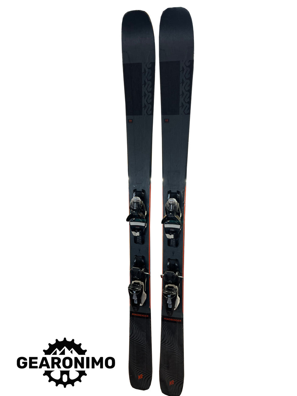 K2 Mind Bender 99 ti (170cm) w/t Look NX 12 bindings - image 3