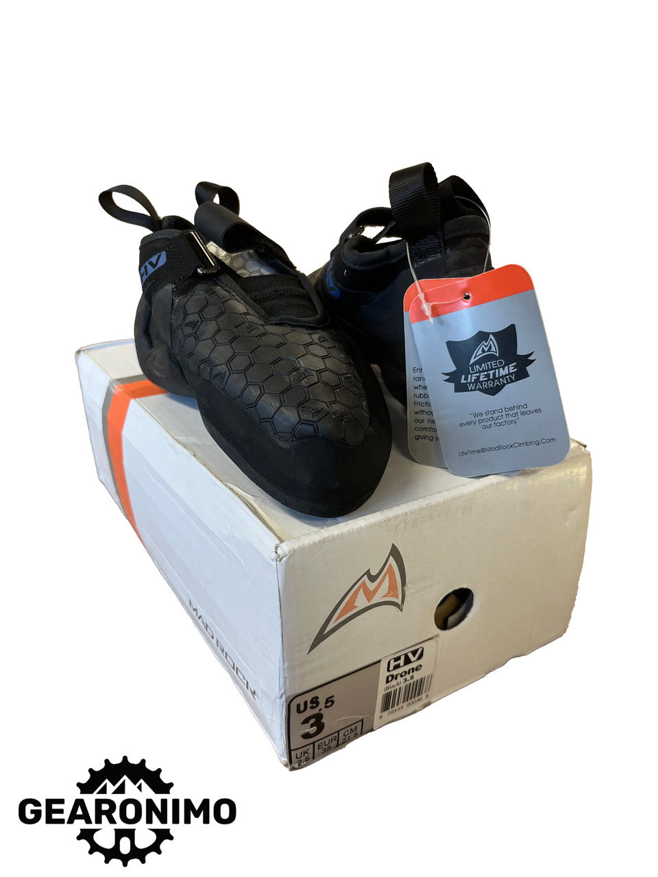 Mad Rock Drone HV Climbing Shoes - US 3.5 - image 4