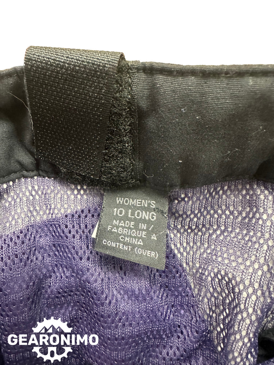 Patagonia snow pants purple liner Wmn 10 - image 2