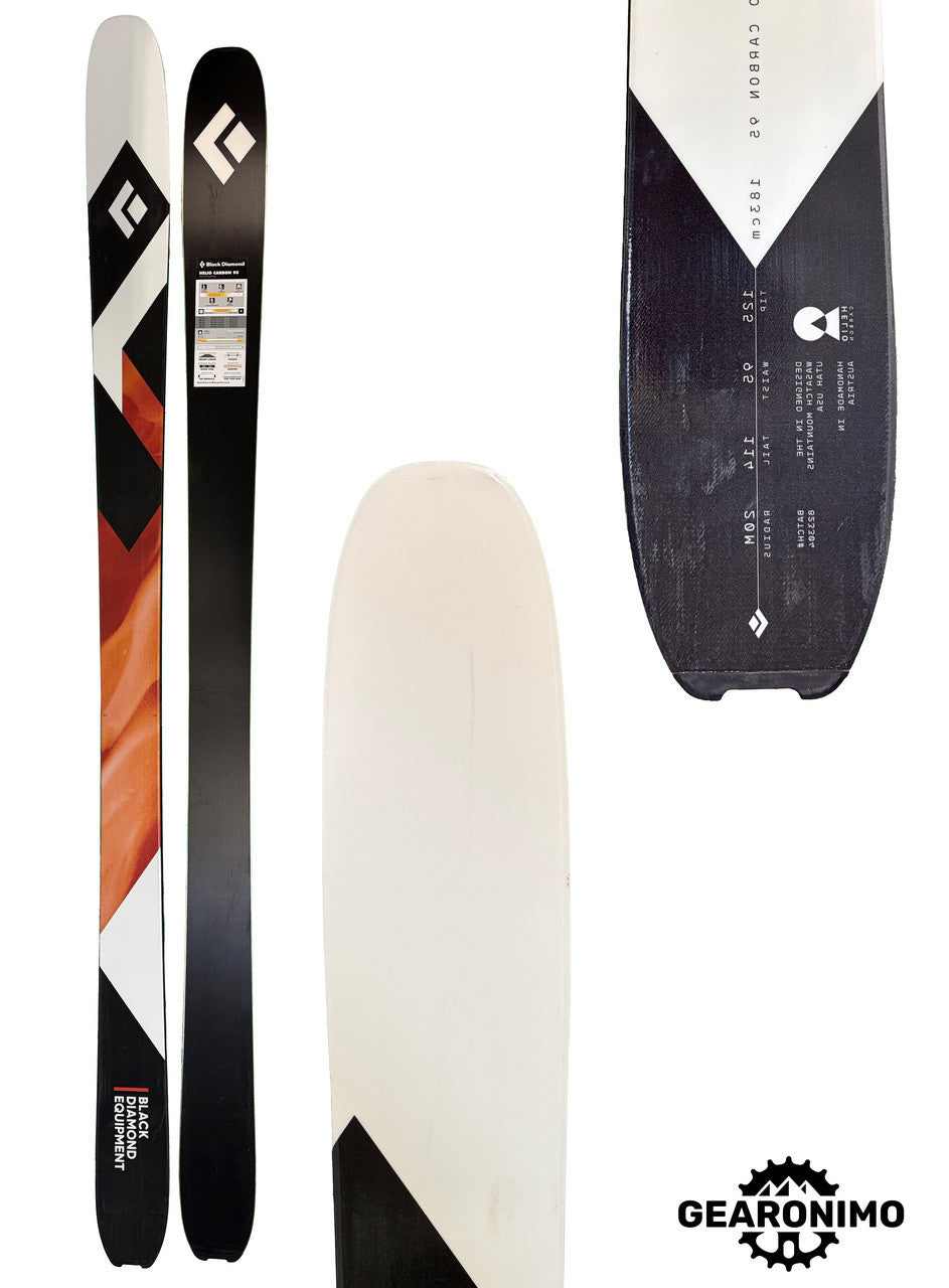 Black Diamond Helio Carbon 95 ski - 183cm - image 3