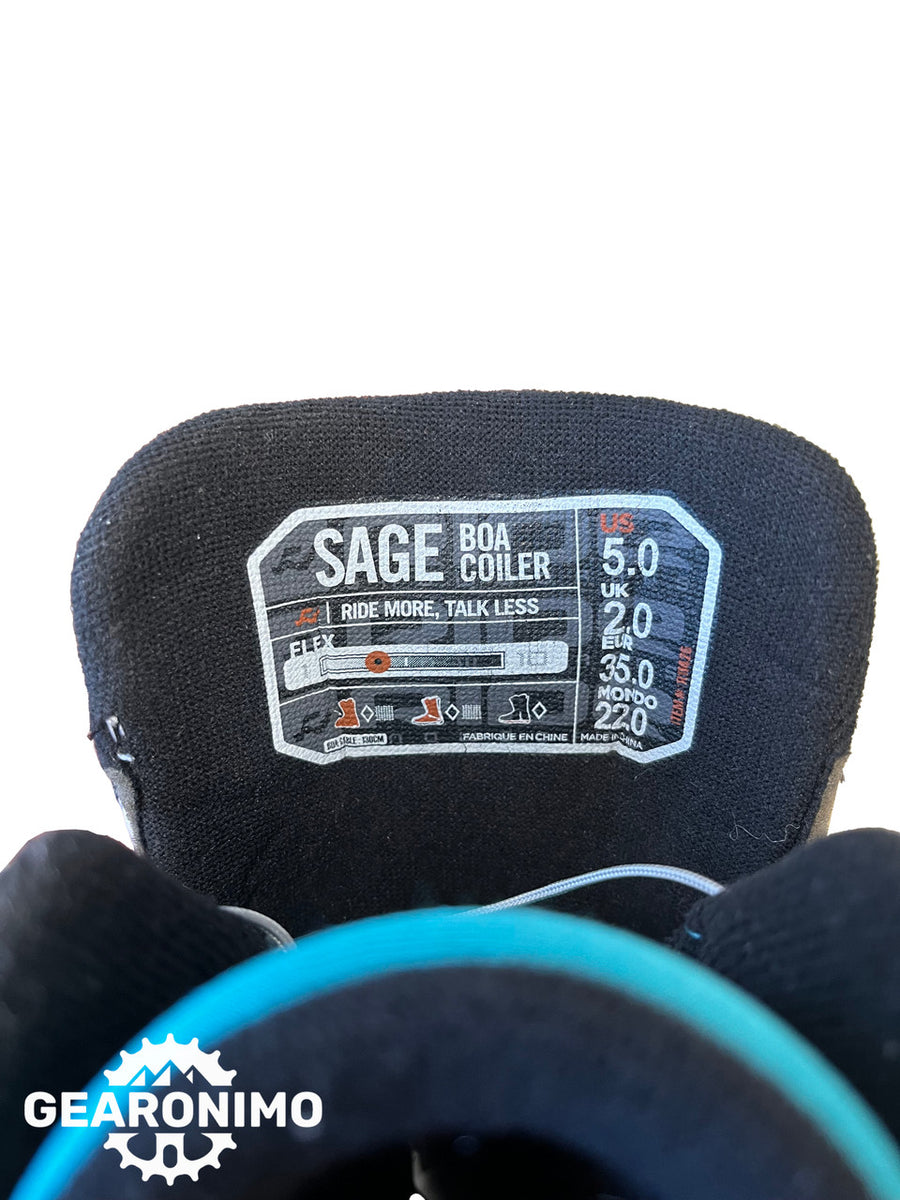 Ride Sage Boa ER  Snowboard Boots - Women's 5 - image 4