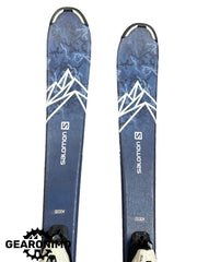 Salomon QST Max Jr Skis with Salomon C5 bindings - Multiple Sizes Available - image 1