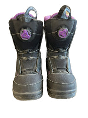 Salomon Pearl Boa zebra Snowboard Boots - Multiple Women's Sizes Avalible - image 1