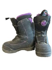 Salomon Pearl Boa zebra Snowboard Boots - Multiple Women's Sizes Avalible - image 5