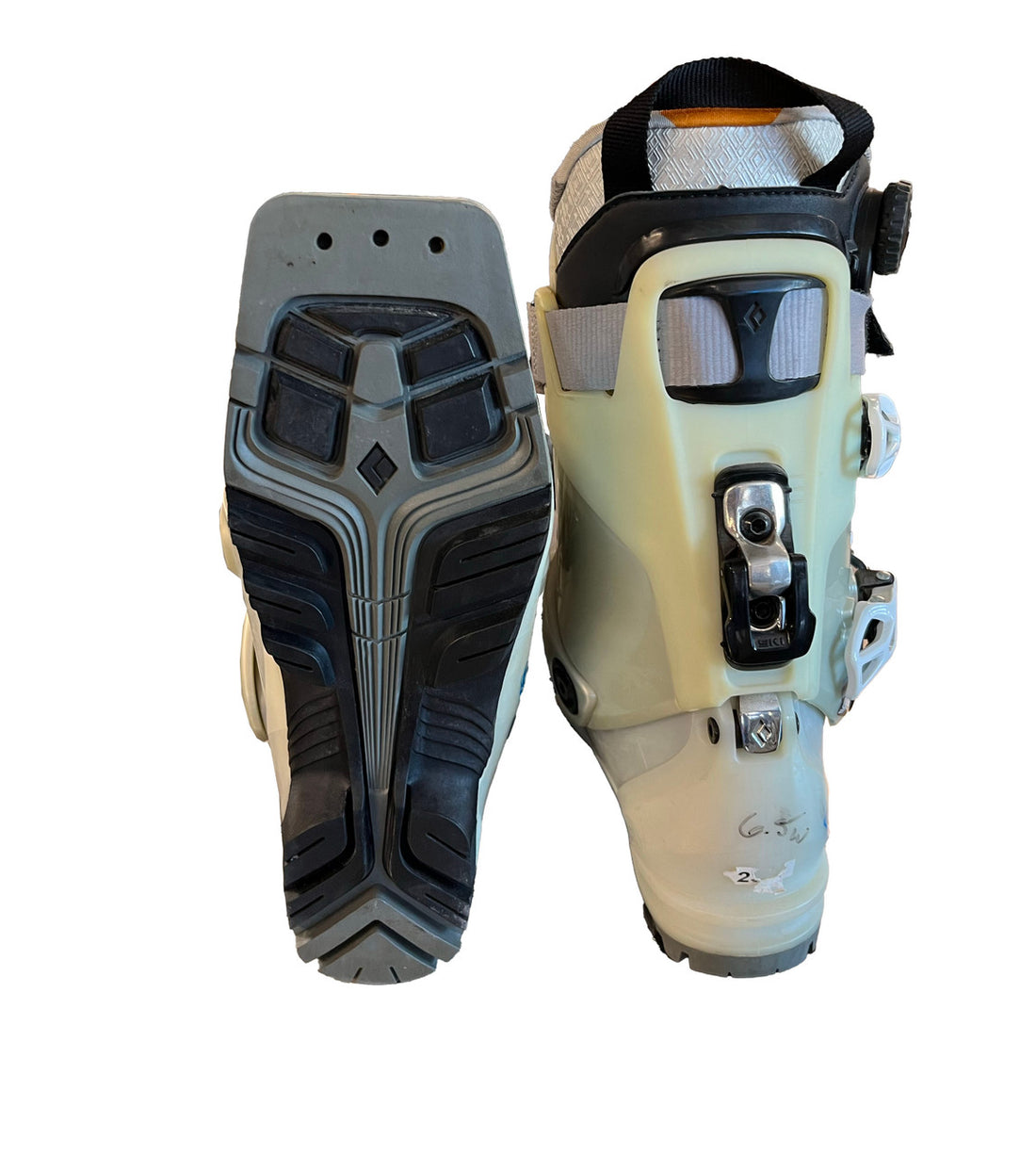 Black Diamond Trance Telemark Boots - Women's 6.5  (repaired) - image 3