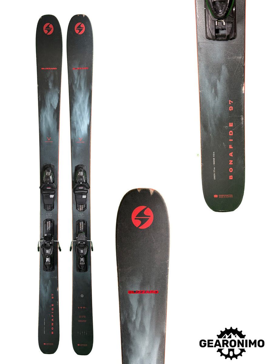 Blizzard Bonafide Ski (2025) With Salomon M 11 Bindings - 177 (A) - image 3