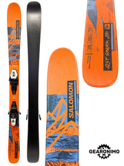 Salomon QST Spark JR Ski with Salomon L5 Binding - Multiple Sizes Available - image 9