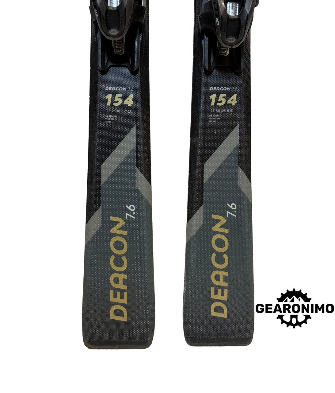 Volkl Deacon 7.6 Skis With Marker FDT 10 Bindings (Multiple Sizes) - image 6