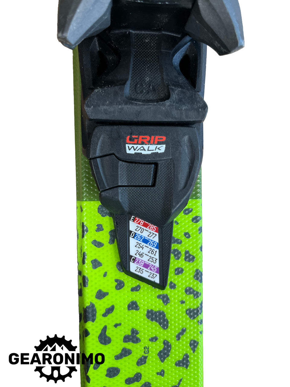 Volkl Deacon Jr ski with Grip Walk bindings - image 4