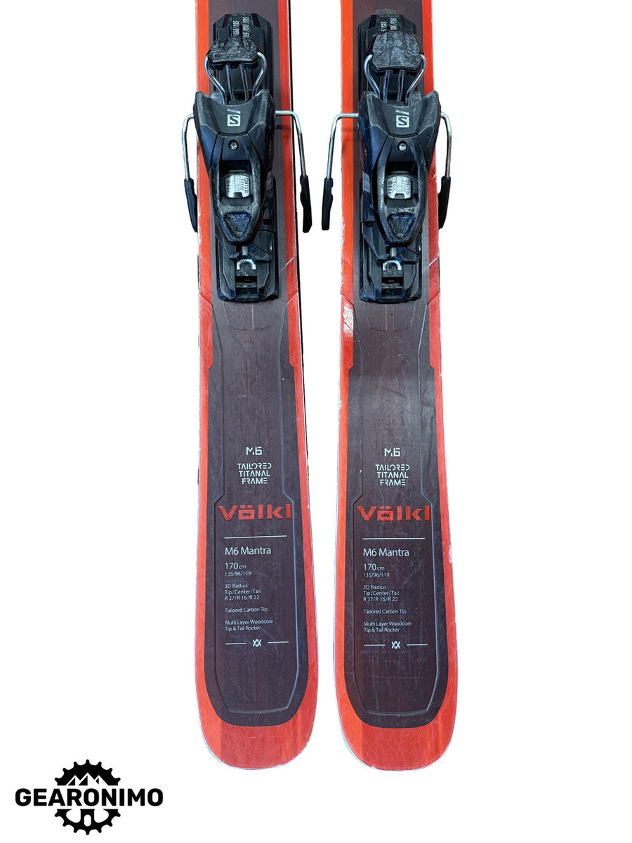Volkl M6 Mantra 96 Underfoot 170cm w/ Salomon M11 Bindings - image 6